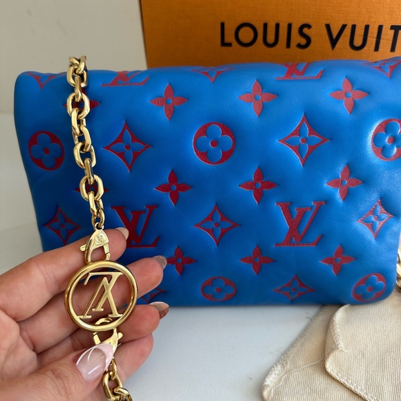 SOLD***Authentic bleu pochette coussin - Picture 15 of 16